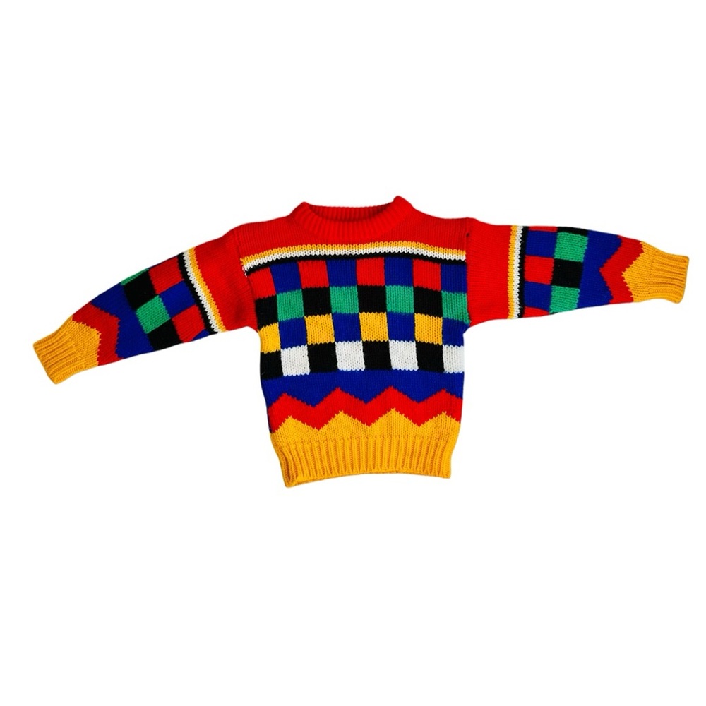 Vintage Kids Knit Sweater‎ 90’s